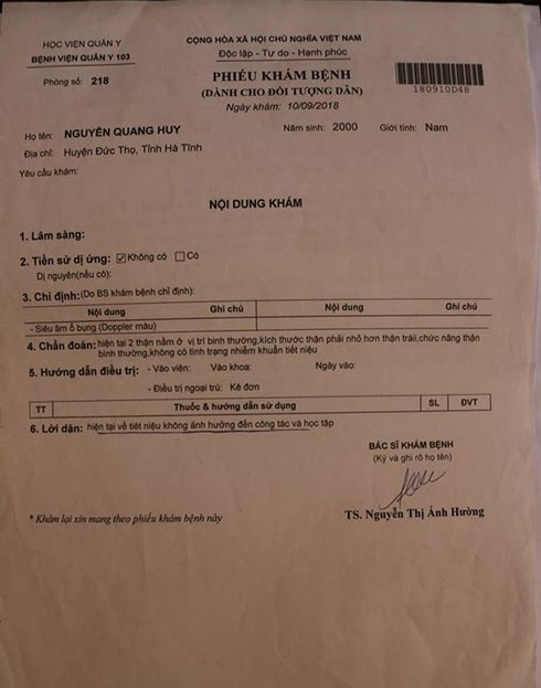 Bị học viện trả về vì thận bị 'lỗi', nam sinh làm thuê ở công trường ảnh 2