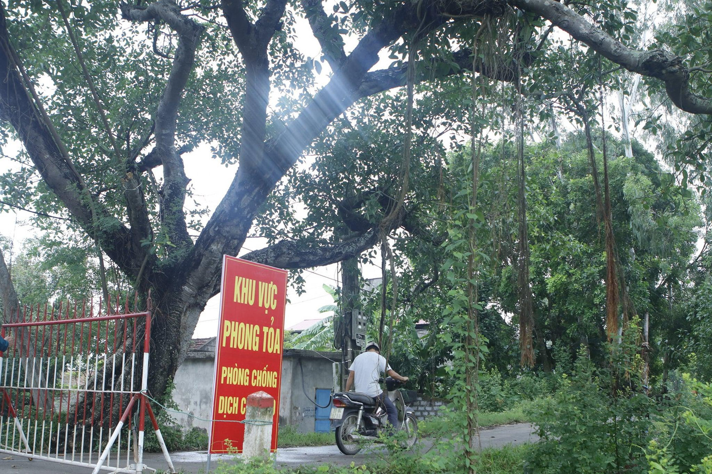 Các vùng có dịch tại Nam Định lập tức bị phong toả, cách ly y tế để ngăn dịch bùng phát - Ảnh: Hoàng Long Các vùng có dịch tại Nam Định lập tức bị phong toả, cách ly y tế để ngăn dịch bùng phát - Ảnh: Hoàng Long