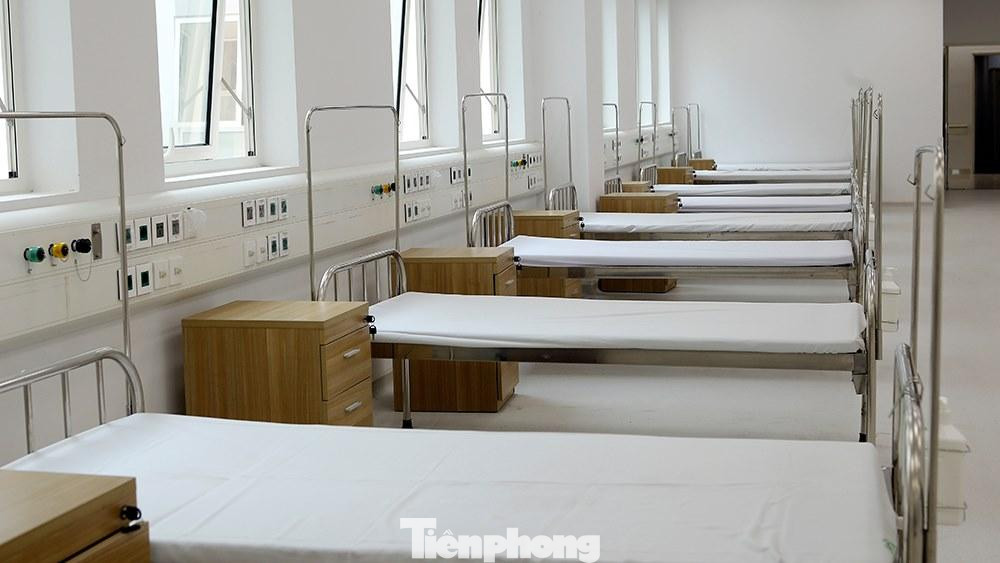 Bệnh viện dã chiến tại Hà nam có dung lượng 500 giường bệnh - Ảnh: Hoàng Long