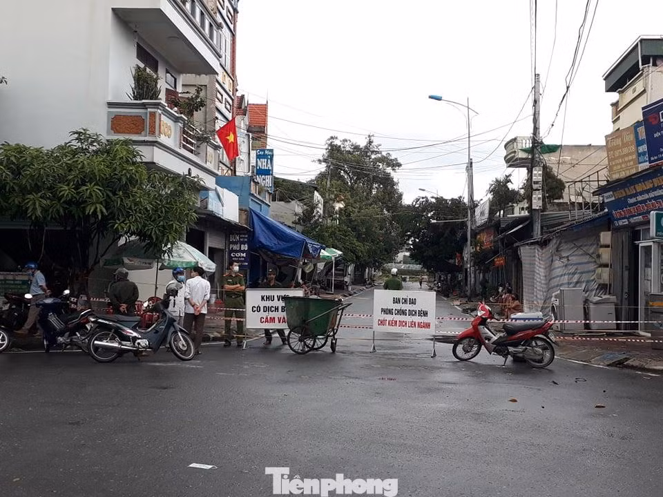Hà Nam mở rộng phong toả tại thành phố Phủ Lý - Ảnh:Hoàng Long