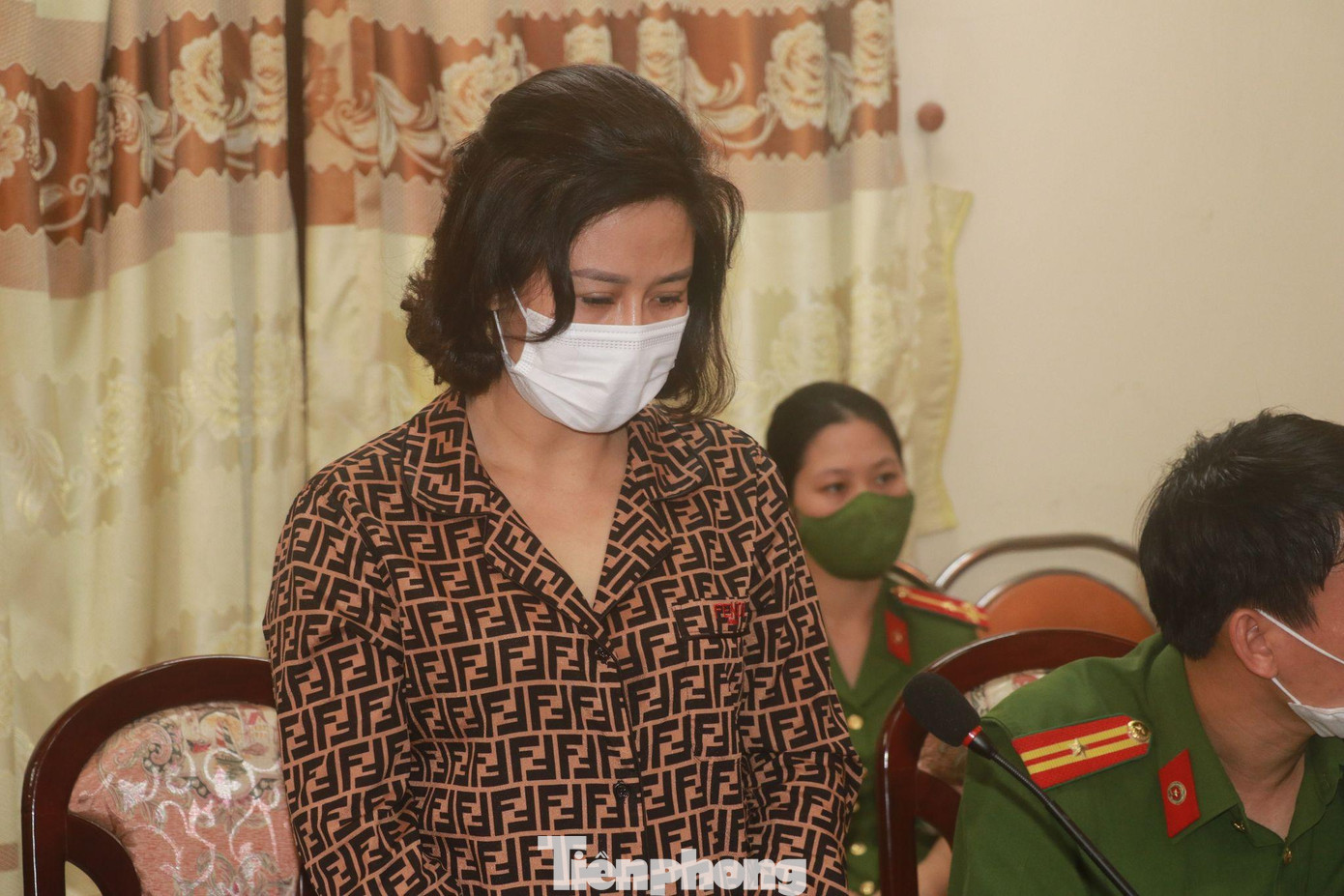 Phó khoa Xét nghiệm Vũ Thị Ngọc Thanh bị khởi tố, điều tra về hành vi bớt xén kit test, trục lợi 800 triệu đồng - Ảnh: Hoàng Long