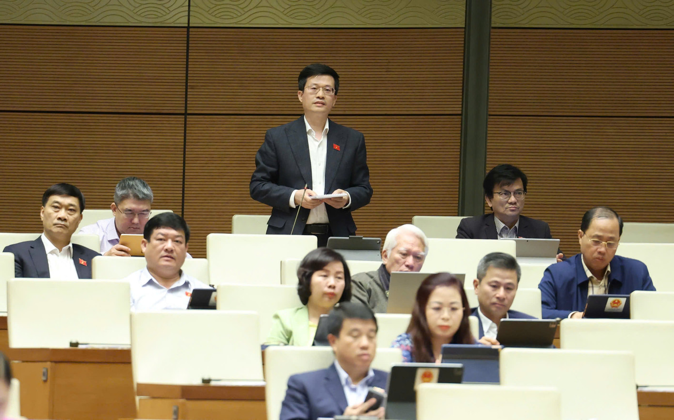 ĐBQH Đỗ Chí Nghĩa (đoàn Phú Yên). Ảnh: Như Ý.