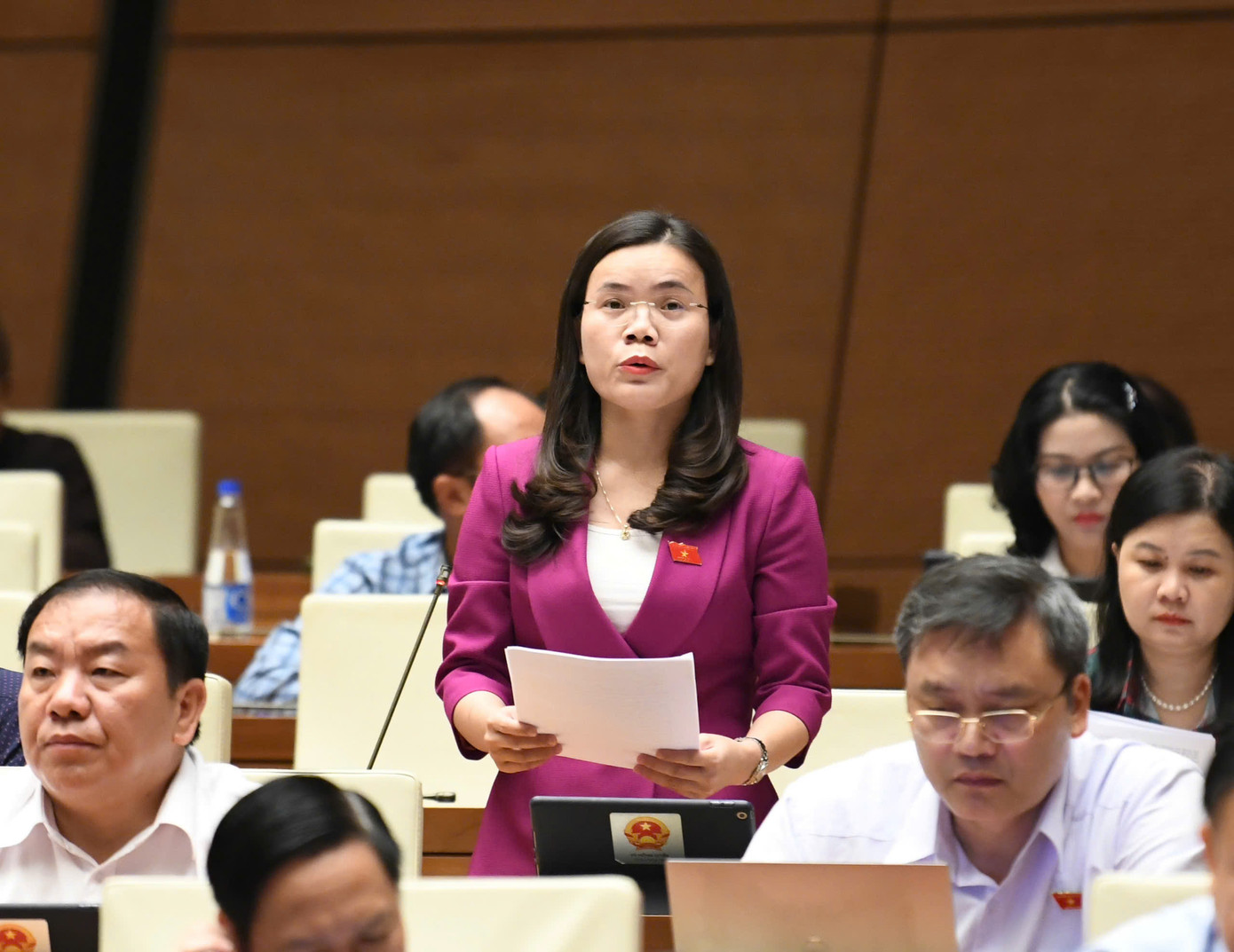 ĐBQH Vũ Hồng Luyến (đoàn Hưng Yên). Ảnh: Như Ý. ĐBQH Vũ Hồng Luyến (đoàn Hưng Yên). Ảnh: Như Ý.