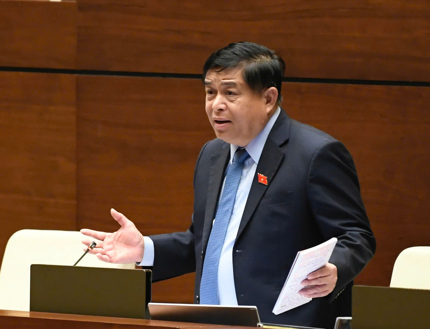 Bộ trưởng Kế hoạch &amp; Đầu tư Nguyễn Chí Dũng. Ảnh: Như Ý