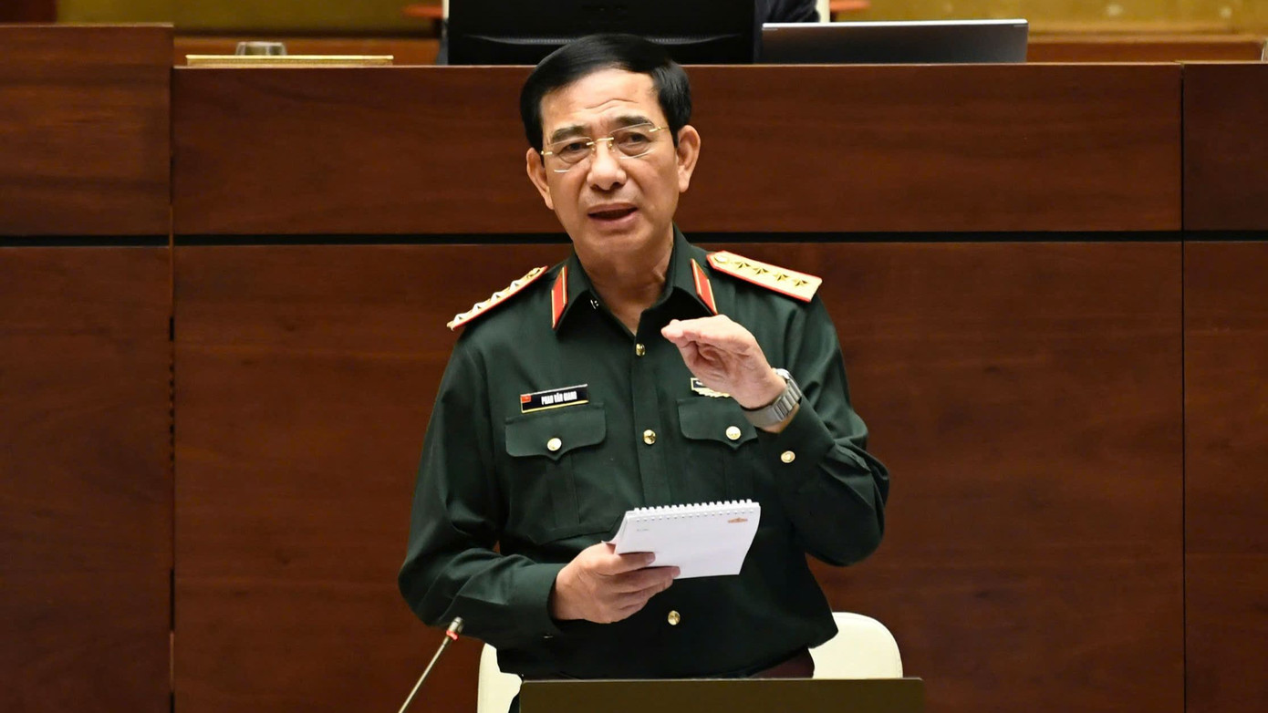 Đại tướng Phan Văn Giang - Bộ trưởng Bộ Quốc phòng. Ảnh: Như Ý Đại tướng Phan Văn Giang - Bộ trưởng Bộ Quốc phòng. Ảnh: Như Ý