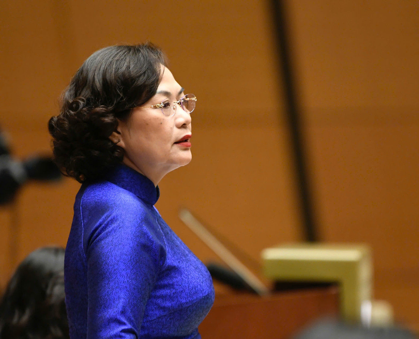 Thống đốc Nguyễn Thị Hồng. Ảnh: Như Ý