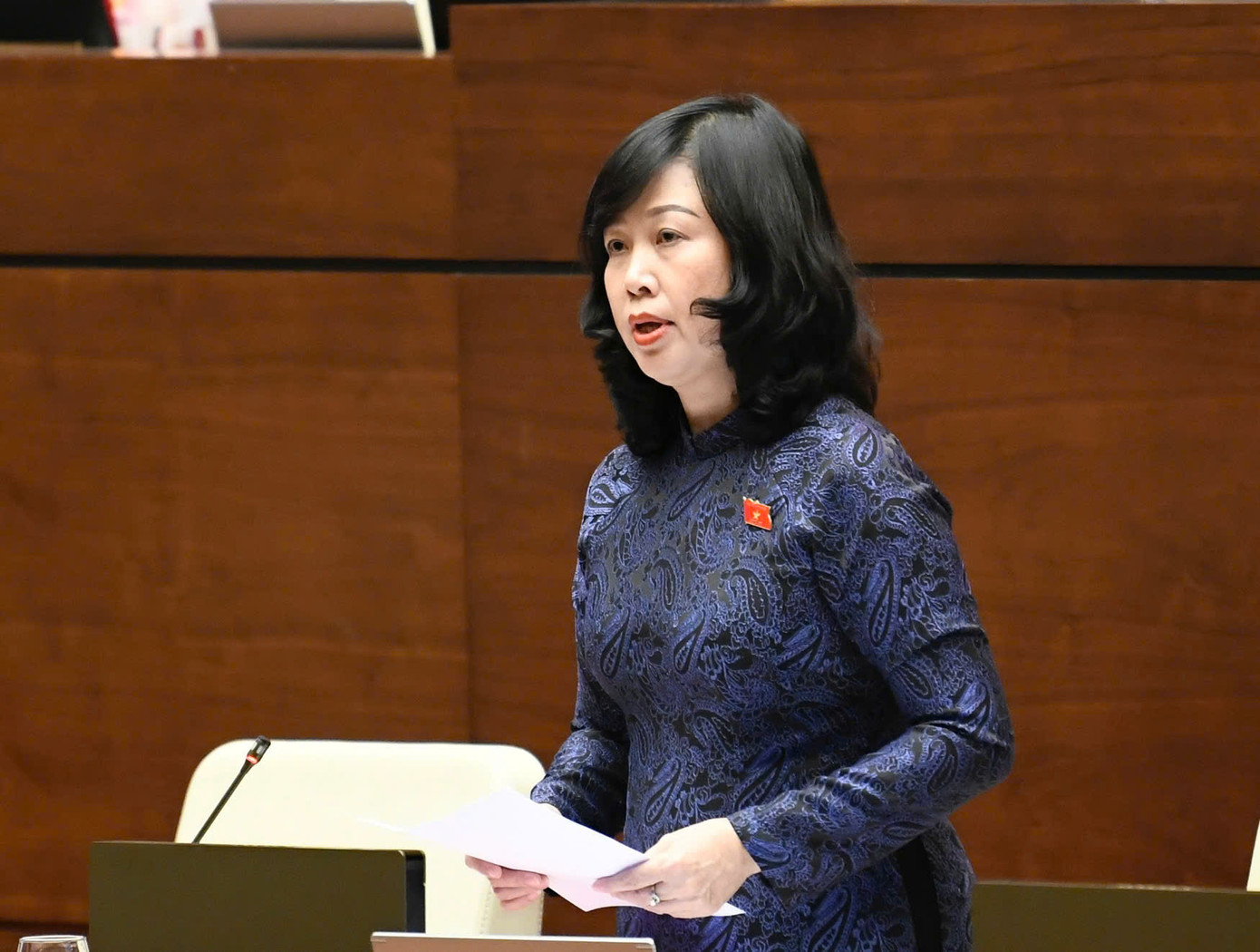 Bộ trưởng Y tế Đào Hồng Lan. Ảnh: Như Ý