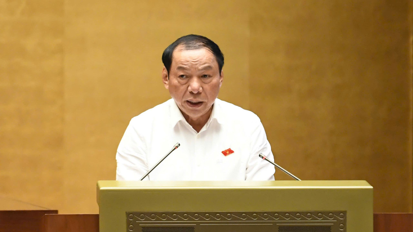 Bộ trưởng Bộ Văn hoá, Thể thao và Du lịch Nguyễn Văn Hùng. Ảnh: Như Ý.