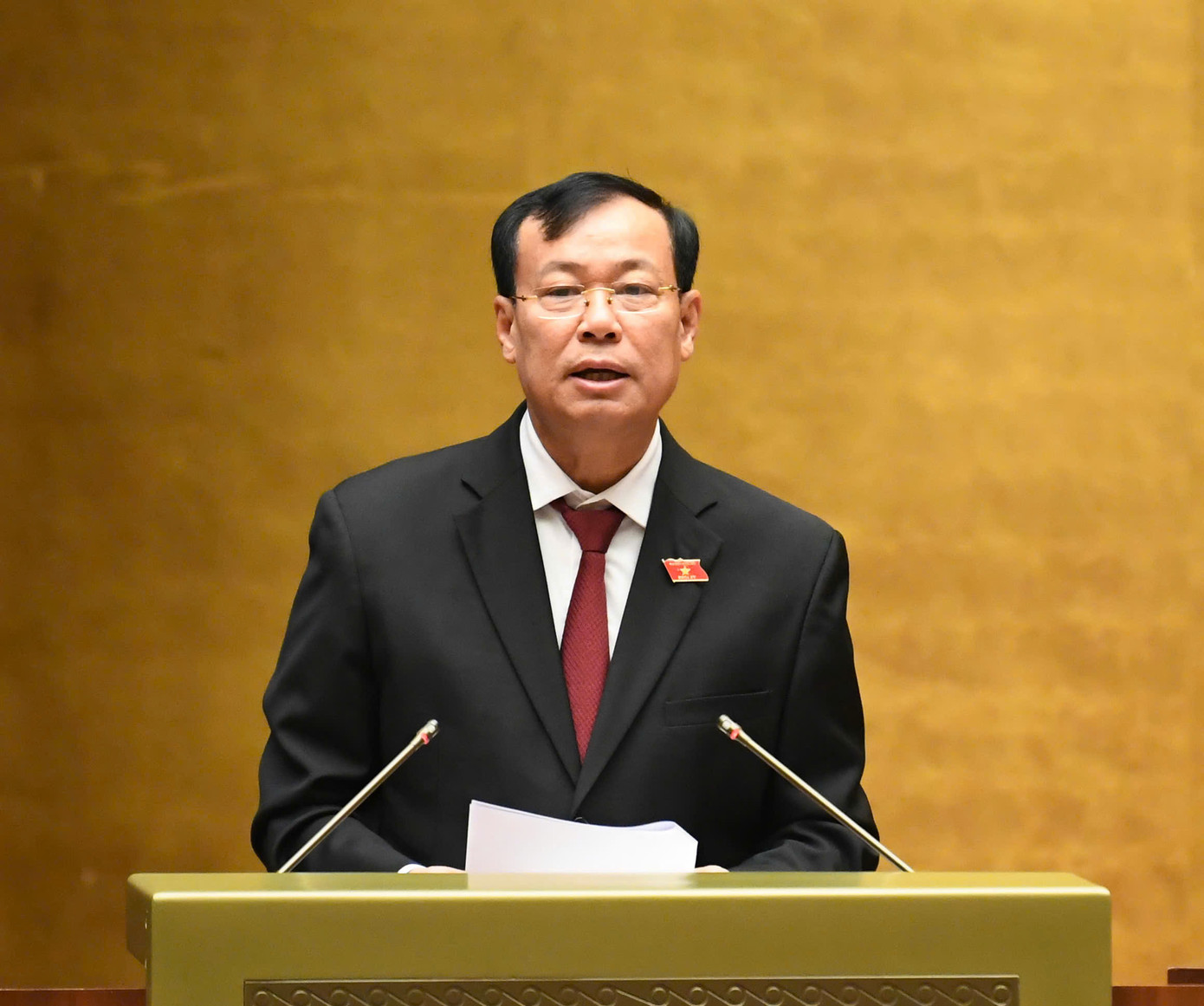 Chủ nhiệm Ủy ban Quốc phòng - An ninh Lê Tấn Tới. Ảnh: Như Ý.