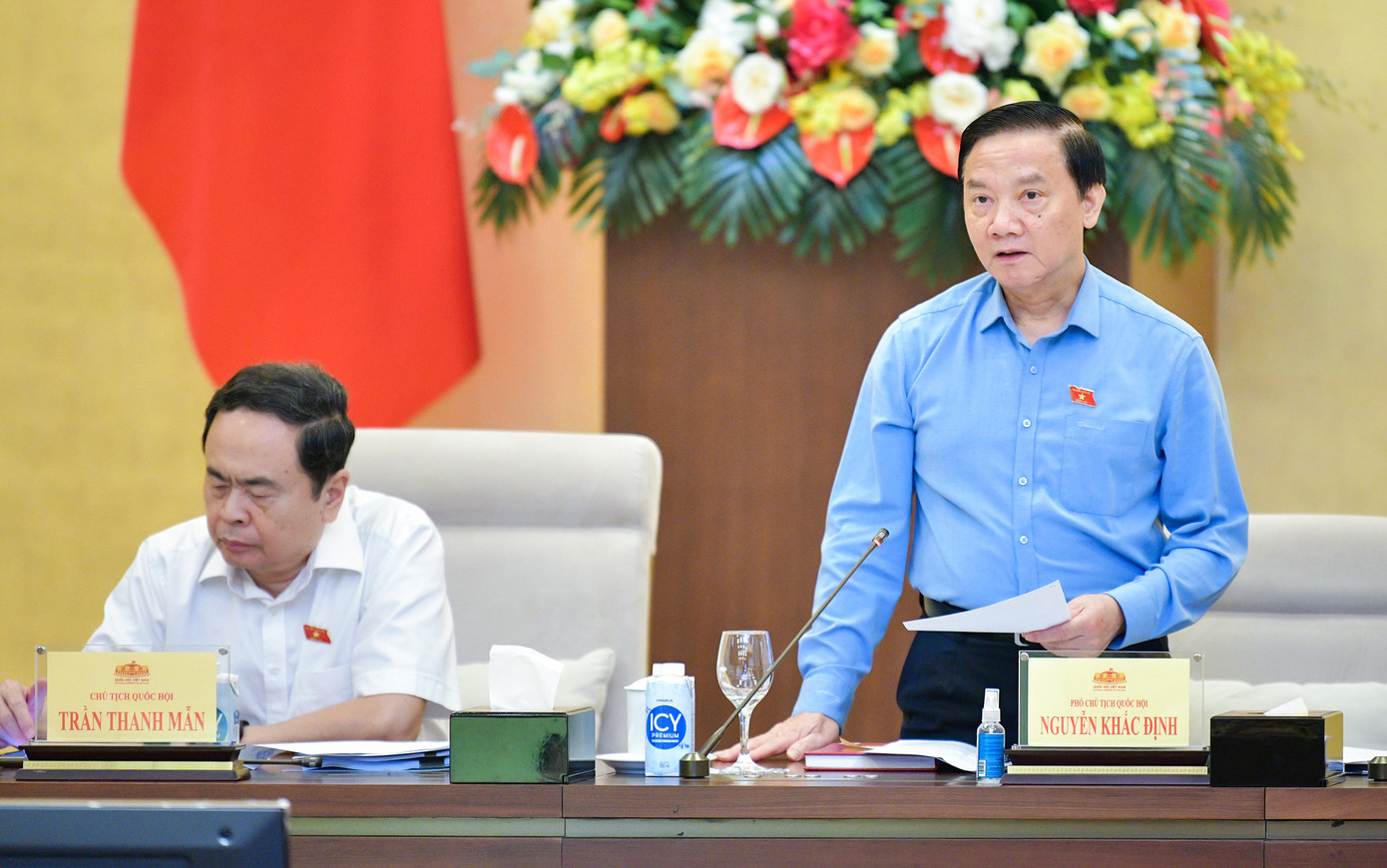 Phó Chủ tịch Quốc hội Nguyễn Khắc Định. Ảnh: QH