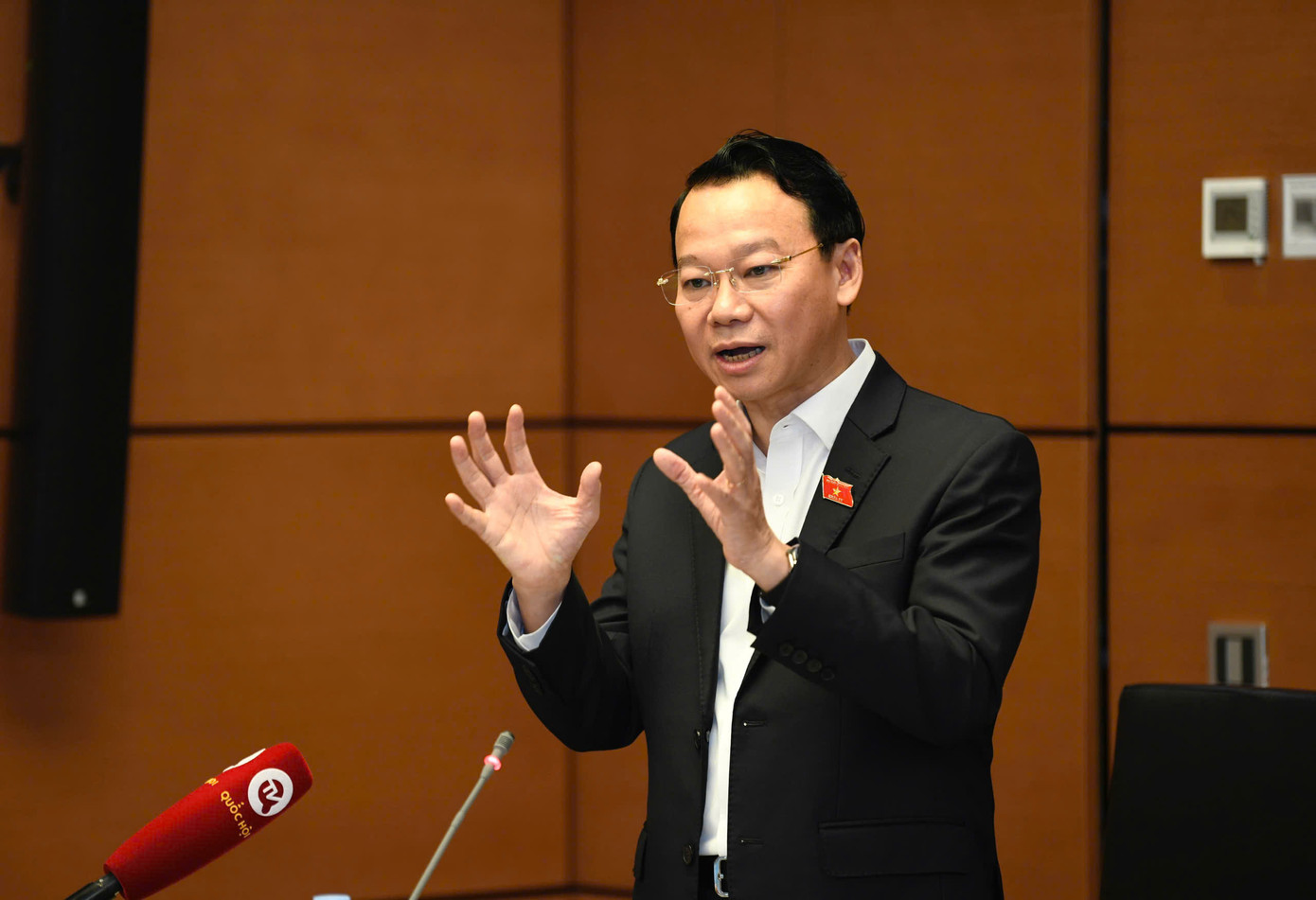 Bộ trưởng Bộ Tài nguyên và Môi trường Đỗ Đức Duy. Ảnh: Như Ý. Bộ trưởng Bộ Tài nguyên và Môi trường Đỗ Đức Duy. Ảnh: Như Ý.