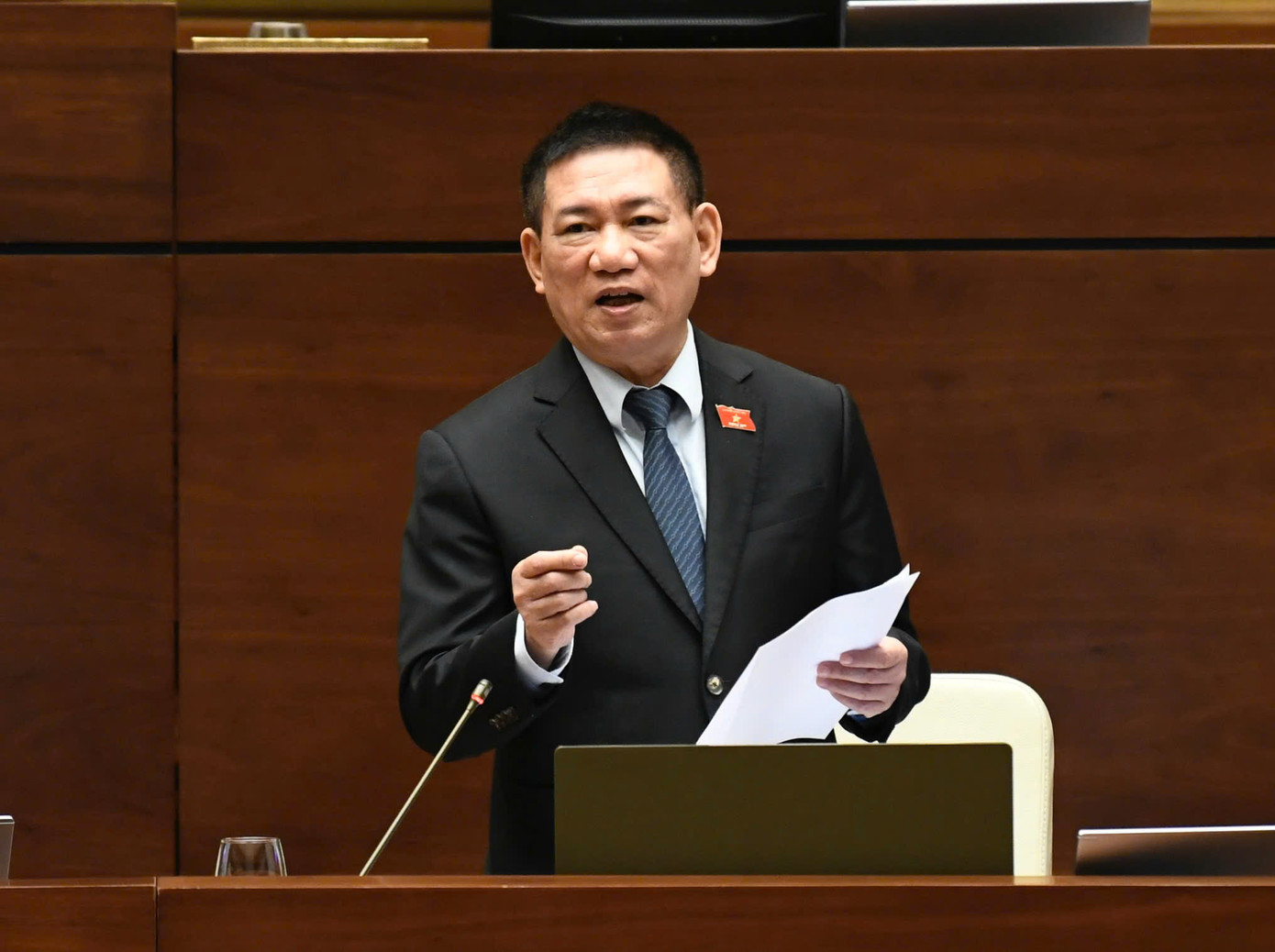 Phó Thủ tướng, Bộ trưởng Bộ Tài chính Hồ Đức Phớc. Ảnh: Như Ý Phó Thủ tướng, Bộ trưởng Bộ Tài chính Hồ Đức Phớc. Ảnh: Như Ý