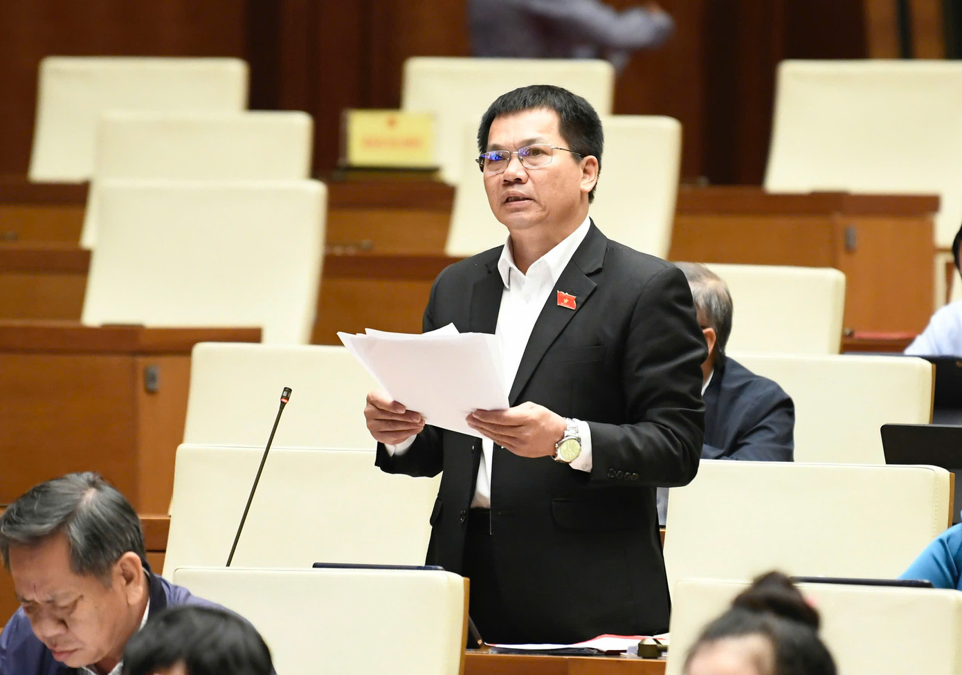 Đại biểu Dương Khắc Mai (đoàn Đắk Nông). Ảnh: Như Ý