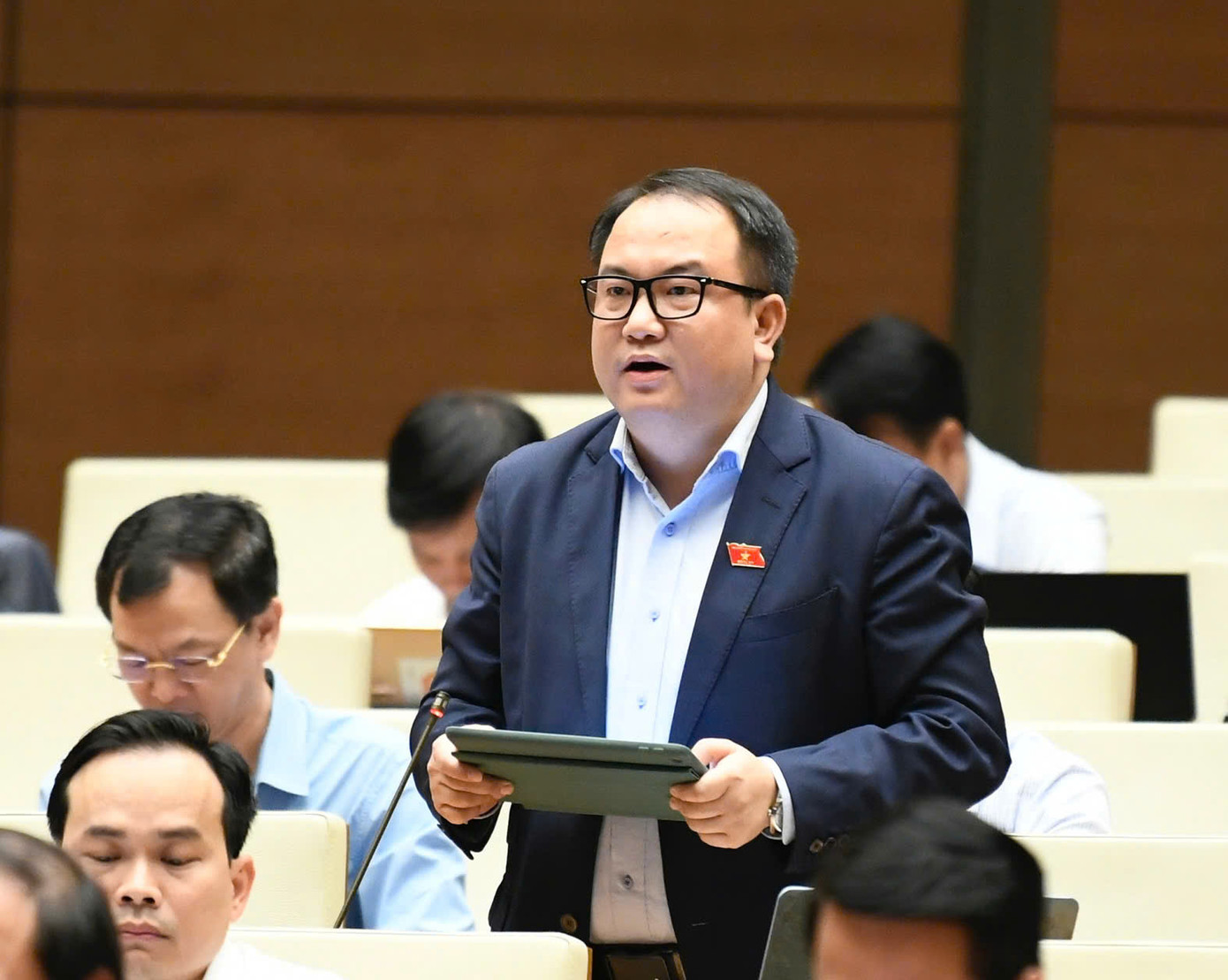 Đại biểu Phạm Trọng Nghĩa (Lạng Sơn). Ảnh: Như Ý Đại biểu Phạm Trọng Nghĩa (Lạng Sơn). Ảnh: Như Ý