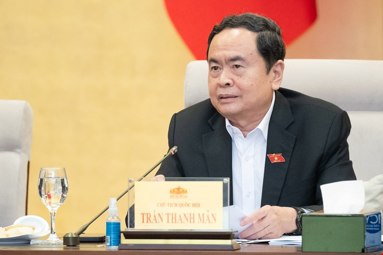 Chủ tịch Quốc hội Trần Thanh Mẫn. Ảnh: QH.