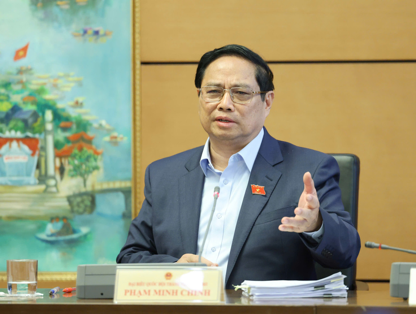 Thủ tướng Phạm Minh Chính: Dứt khoát từ bỏ tư duy không quản được thì cấm. Ảnh: Như Ý Thủ tướng Phạm Minh Chính: Dứt khoát từ bỏ tư duy không quản được thì cấm. Ảnh: Như Ý