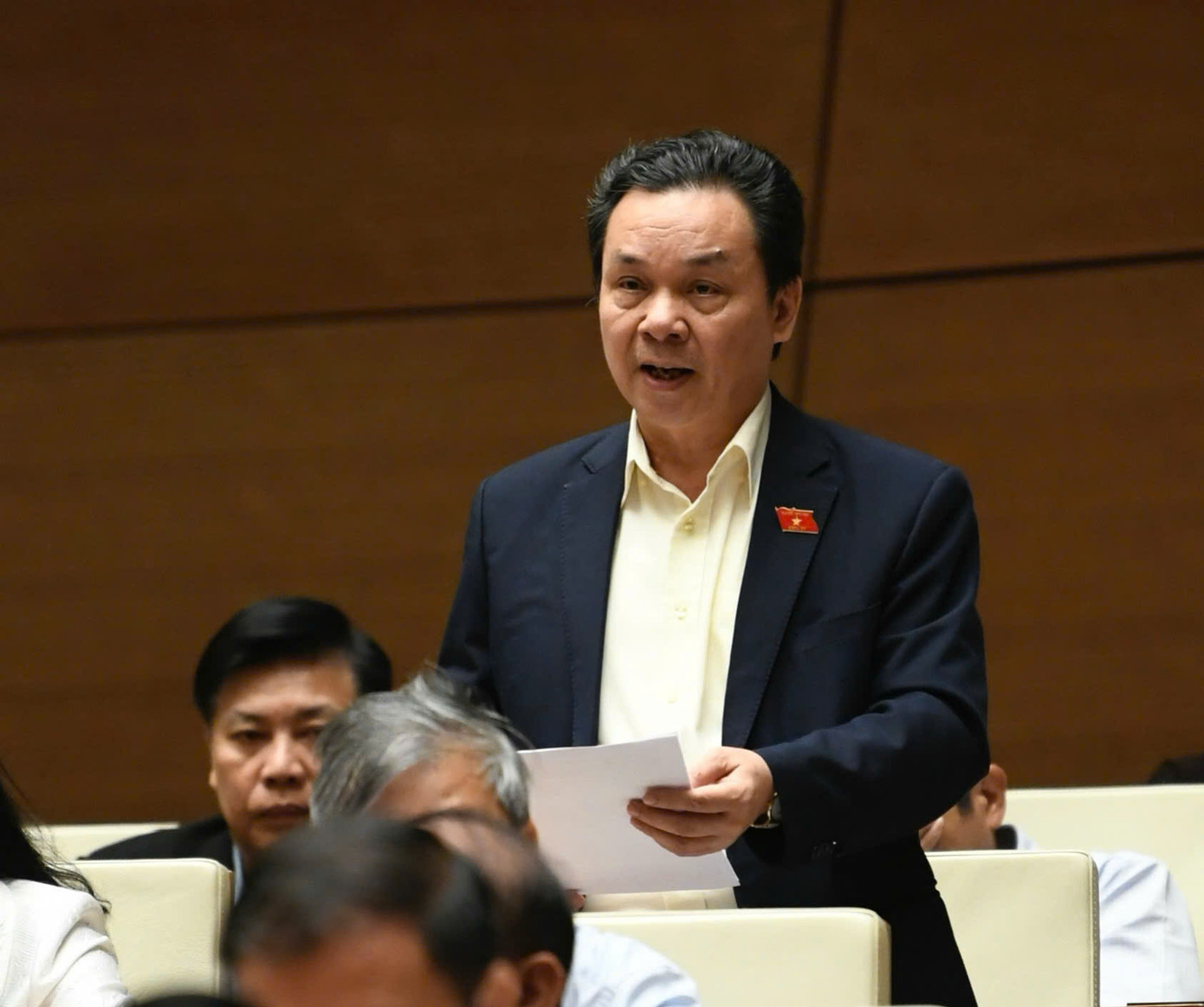 Đại biểu Hoàng Văn Cường. Ảnh: Như Ý