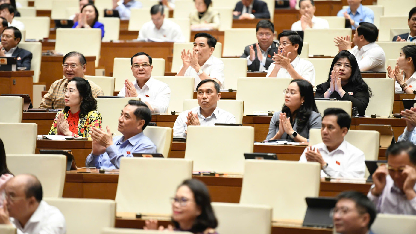 Các đại biểu Quốc hội tại Kỳ họp thứ 8, Quốc hội khóa XV. Ảnh: Như Ý. Các đại biểu Quốc hội tại Kỳ họp thứ 8, Quốc hội khóa XV. Ảnh: Như Ý.