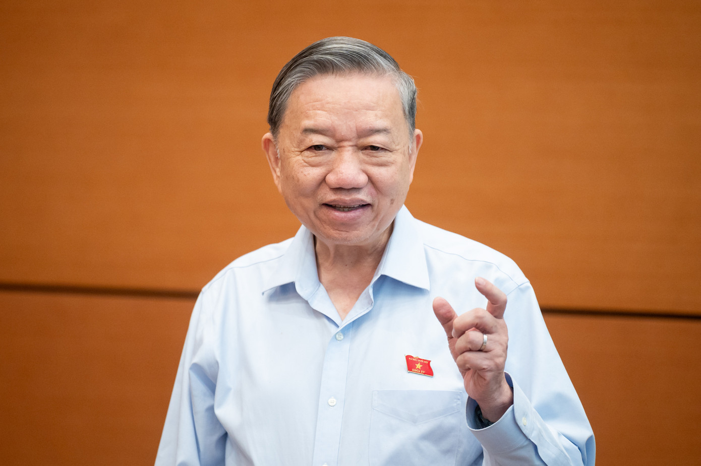 Tổng Bí thư Tô Lâm phát biểu tại phiên thảo luận ở tổ ngày 31/10