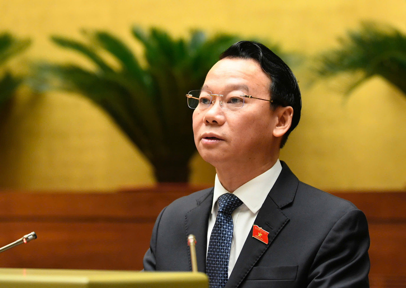 Bộ trưởng Tài nguyên và Môi trường Đỗ Đức Duy. Ảnh: Như Ý. Bộ trưởng Tài nguyên và Môi trường Đỗ Đức Duy. Ảnh: Như Ý.