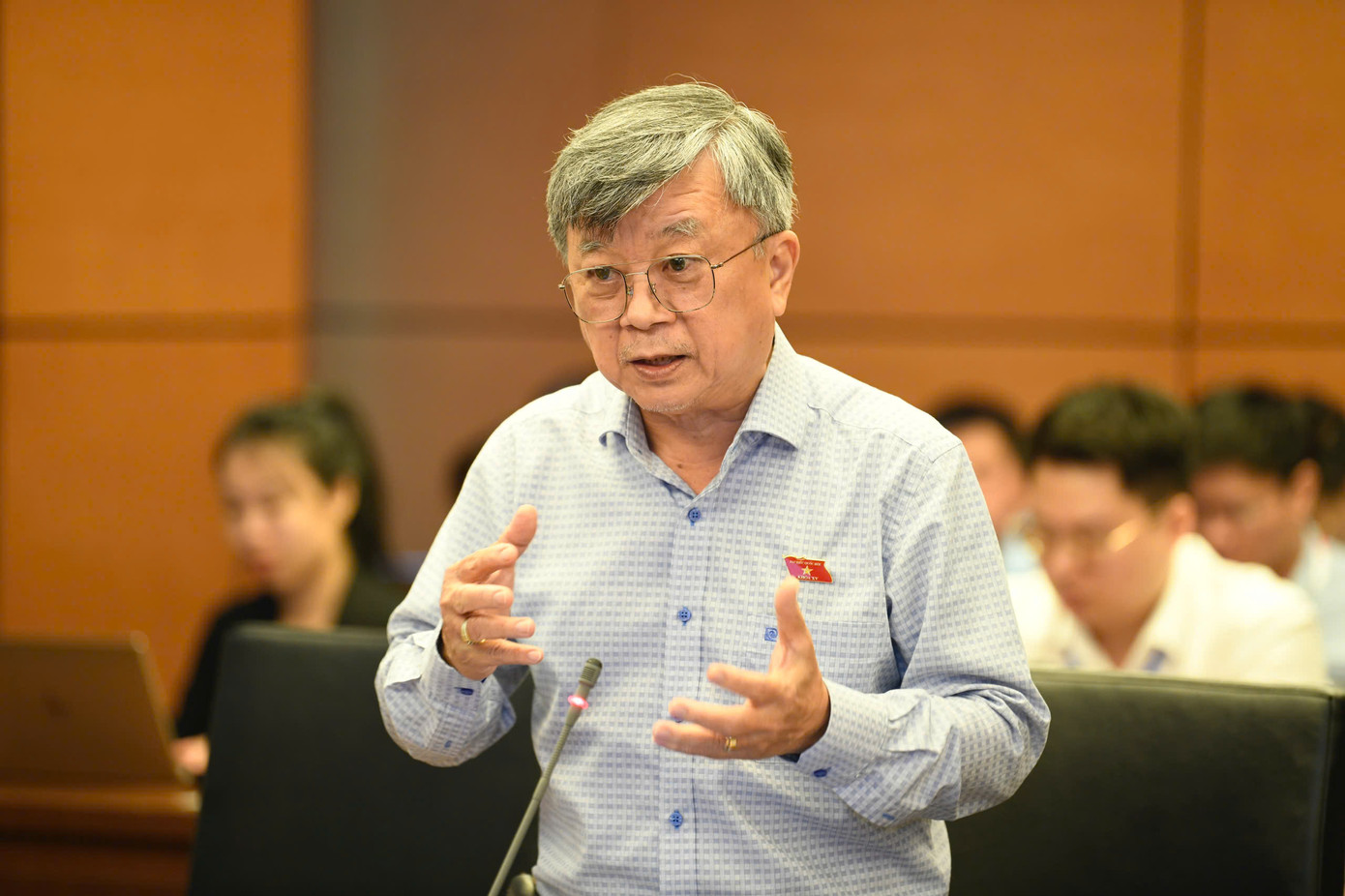 Đại biểu Trương Trọng Nghĩa. Ảnh: Như Ý.