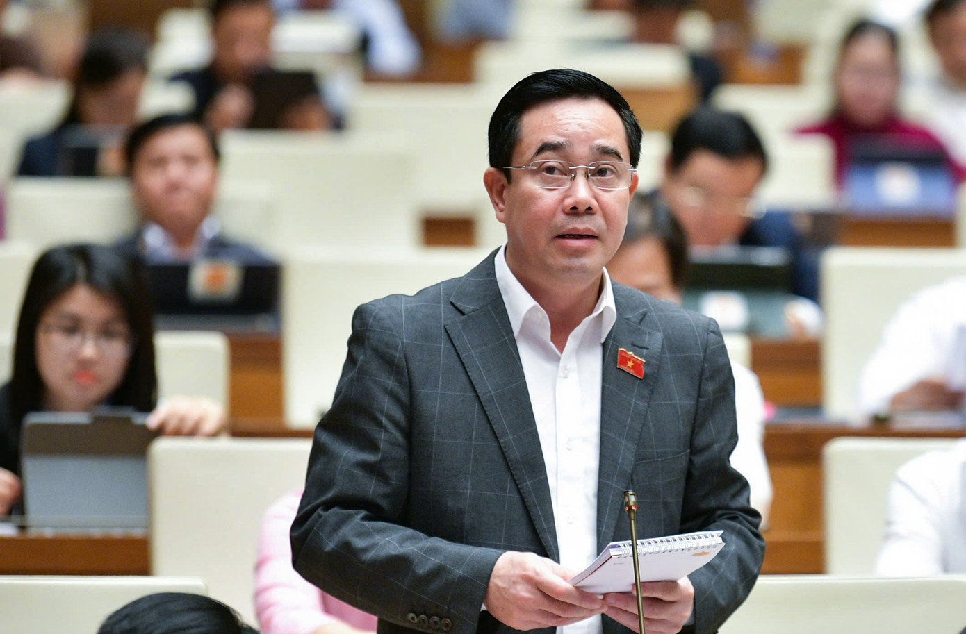 Đại biểu Nguyễn Văn Huy (đoàn Thái Bình). Ảnh: Như Ý Đại biểu Nguyễn Văn Huy (đoàn Thái Bình). Ảnh: Như Ý