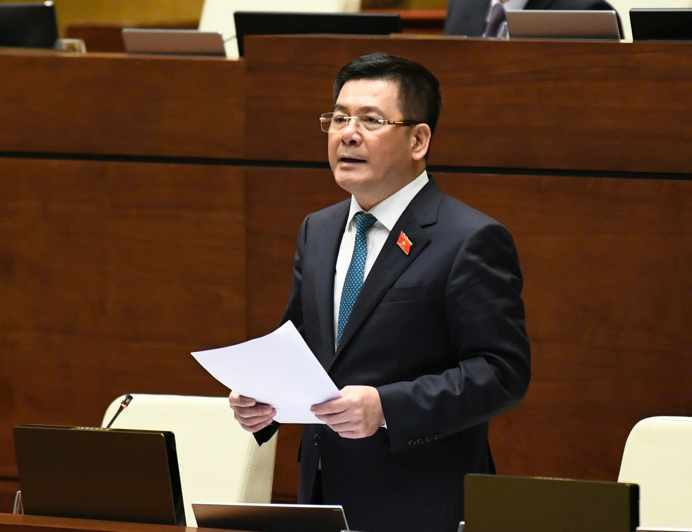 Ông Nguyễn Hồng Diên - Bộ trưởng Bộ Công Thương. Ảnh Như Ý