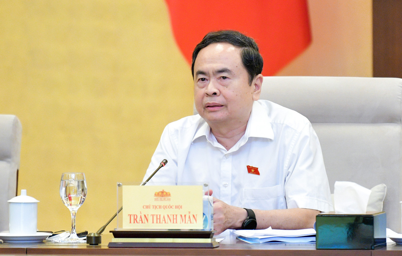 Chủ tịch Quốc hội Trần Thanh Mẫn. Ảnh: QH