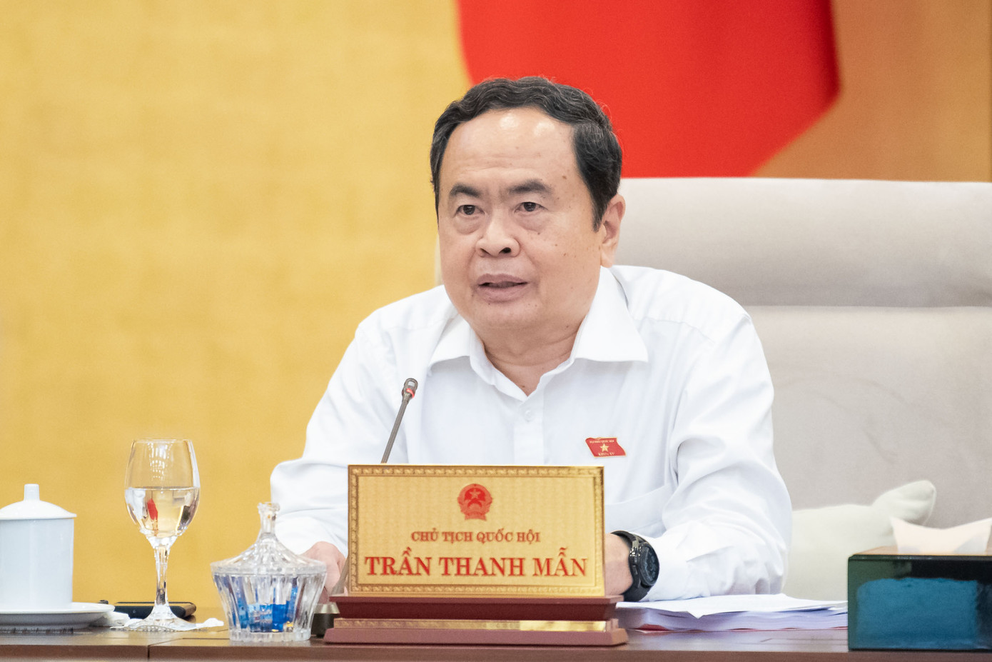 Chủ tịch Quốc hội Trần Thanh Mẫn. Ảnh: QH