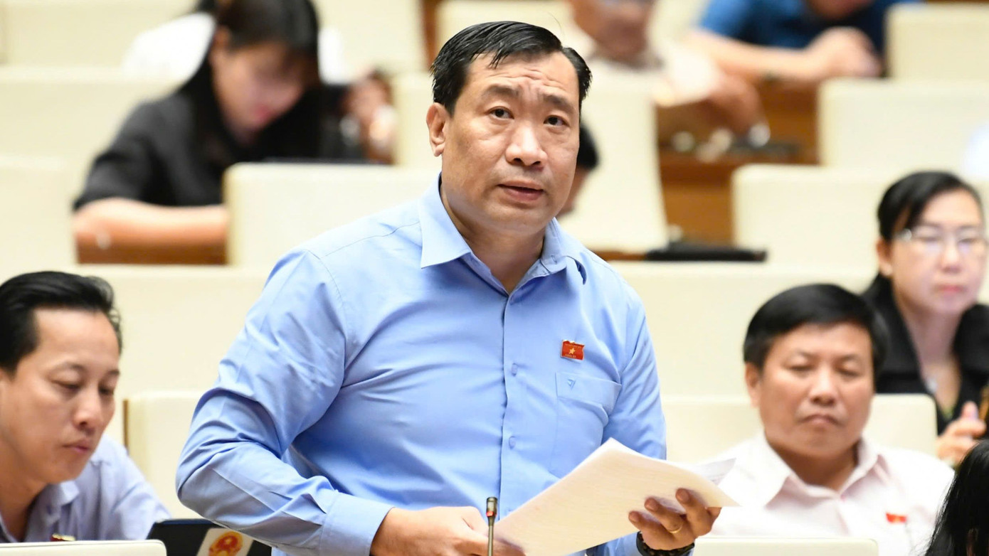 Đại biểu Thạch Phước Bình (đoàn Trà Vinh). Ảnh: Như Ý