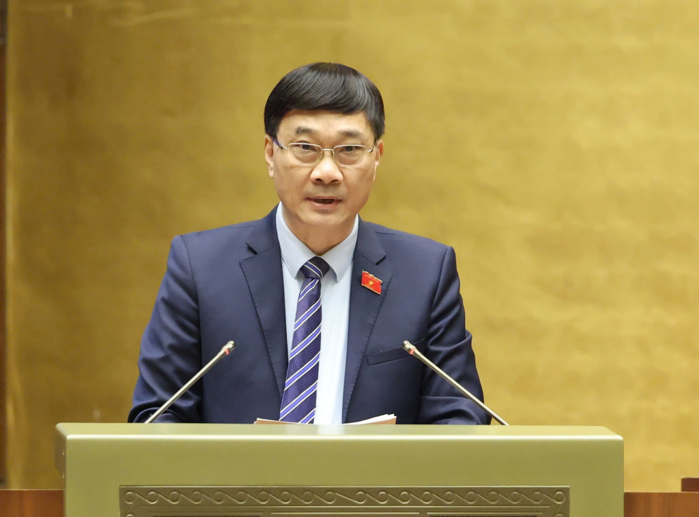 Chủ nhiệm Uỷ ban Kinh tế của Quốc hội Vũ Hồng Thanh. Ảnh: Như Ý.