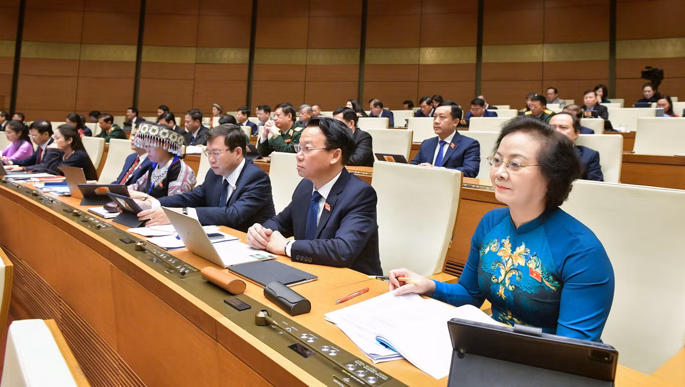Tổng Bí thư Tô Lâm phát biểu trong phiên khai mạc Kỳ họp thứ 8, Quốc hội khóa XV