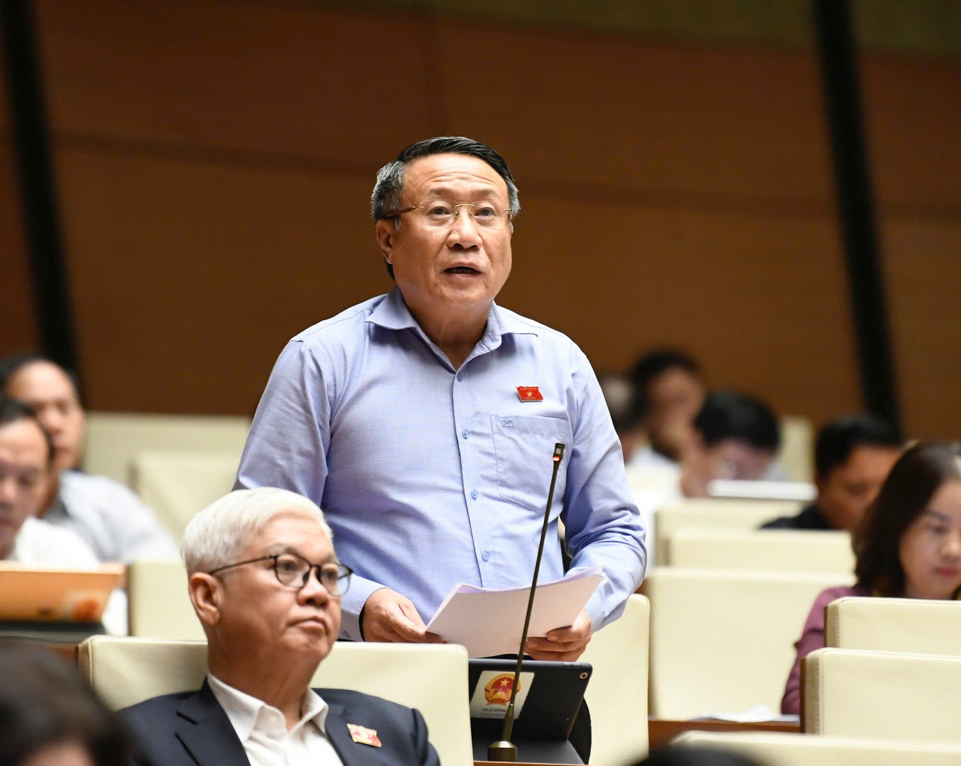 Đại biểu Hà Sỹ Đồng (đoàn Quảng Trị). Ảnh: Như Ý Đại biểu Hà Sỹ Đồng (đoàn Quảng Trị). Ảnh: Như Ý