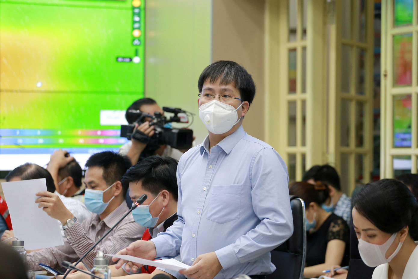 Ông Khiêm cho biết, hoàn lưu áp thấp nhiệt đới sẽ gây mưa lớn từ chiều nay đến hết ngày 8/7, ở các tỉnh Bắc Bộ và Bắc Trung Bộ có mưa to đến rất to