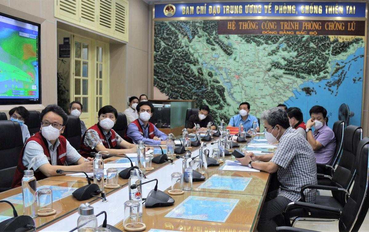 Ban chỉ đạo Trung ương về phòng chống thiên tai họp ứng phó bão Côn Sơn sáng 9/9