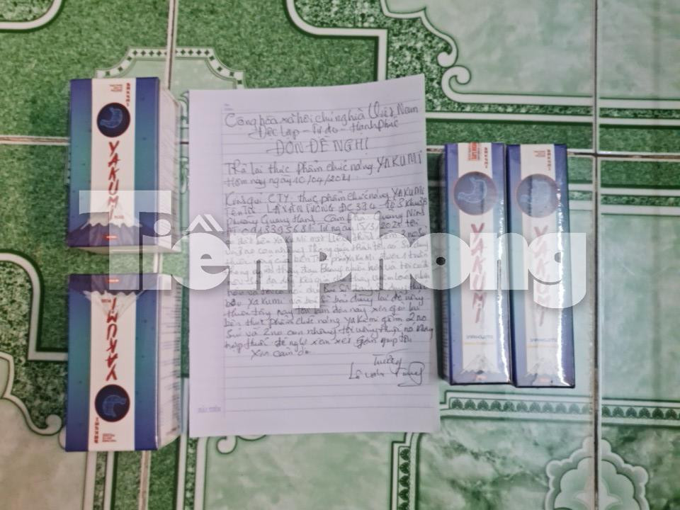 Nhiều khách hàng khi mua sản phẩm uống bệnh nặng hơn nhưng liên hệ công ty trả lại và xử lý thì không được