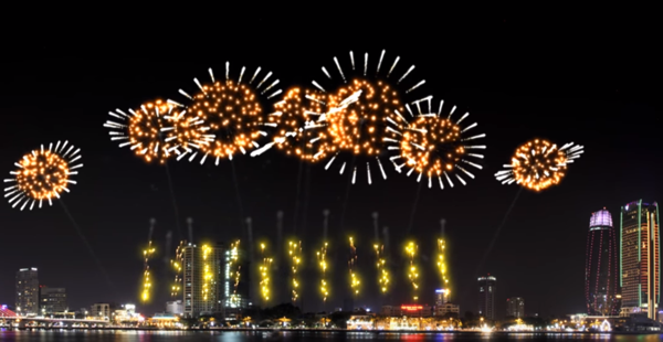 Pháo hoa máy tính DIFF 2017- ngoạn mục không kém trên sân khấu ảnh 1