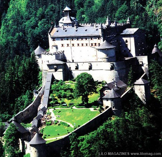 Lâu đài Malbork nổi tiếng nhất Ba Lan rộng 143.591 m2, được xây hoàn toàn bằng gạch theo phong cách kiến trúc Gôtích lớn nhất thế giới. Mehrangarh Fort rộng 81.227 m2, một pháo đài hàng nghìn năm tuổi tại Ấn Độ. Bao quanh là bức tường kiên cố có chiều dày 6m, bên trong là cung điện nguy nga với kiến trúc tinh xảo. Tại đây, bạn có thể thấy nhiều hiện vật lịch sử của những vị vua. Prague Castle rộng 66.761 m2 là lâu đài thời trung cổ lớn nhất ở châu Âu và là nơi ngự trị cổ xưa của các vị vua Séc trong suốt các thời đại. Đây là quần thể các tòa nhà, cung điện, thánh đường lộng lẫy và được xem là biểu tượng của cộng hòa Séc. Windsor Castle rộng 54.835 m2, là lâu đài lớn nhất, lâu đời nhất thế giới và là niềm tự hào lịch sử nước Anh. Lâu đài Hohensalzburg rộng 54523 m2 nằm tại thành phố Salzburg, Áo. Spis Castle rông 49485 m2 là một trong những lâu đài thời Trung cổ lớn nhất ở trung tâm châu Âu, tại miền đông Slovak Buda Castle rộng 44.674 m2 là lâu đài lịch sử của các vị vua Hungary tại Budapest. Himeji Castle rộng 41.468 m2 nằm ở trung tâm của thành phố Himeji, Nhật Bản. Thành cổ Aleppo rộng 39.804 m2, được coi là niềm tự hào của sa mạc, thành cổ Aleppo là một trong những lâu đài nổi tiếng nhất trong thế giới Ả Rập.