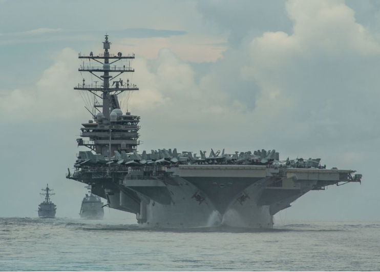 Tàu sân bay Mỹ USS Ronald Reagan