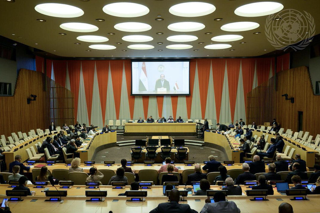 Phiên họp do Tổng Thư ký LHQ và Tổng thống Ai Cập đồng chủ trì
