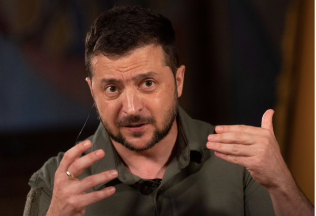 Tổng thống Ukraine Volodymyr Zelensky. (Ảnh: Reuters)