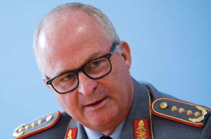 Tướng Đức Eberhard Zorn. (Ảnh: Reuters)