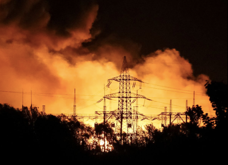 Ukraine nói rằng hệ thống điện của vùng Kharkiv vừa bị tấn công. (Ảnh: Reuters)