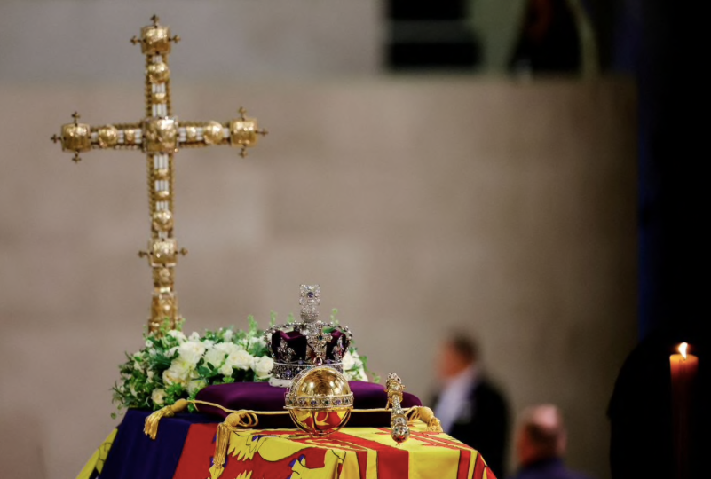 Lễ tang Nữ hoàng Elizabeth diễn ra vào ngày 19/9. (Ảnh: Reuters) Lễ tang Nữ hoàng Elizabeth diễn ra vào ngày 19/9. (Ảnh: Reuters)