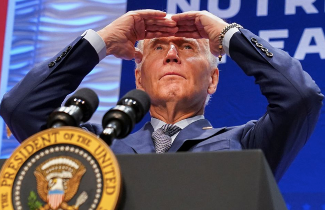 Tổng thống Mỹ Joe Biden phát biểu tại hội nghị về nạn đói, sức khoẻ và dinh dưỡng ngày 28/9. (Ảnh: Reuters) Tổng thống Mỹ Joe Biden phát biểu tại hội nghị về nạn đói, sức khoẻ và dinh dưỡng ngày 28/9. (Ảnh: Reuters)