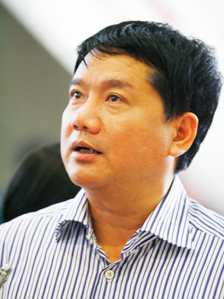 Bộ trưởng Đinh La Thăng. Ảnh: Hồng Vĩnh