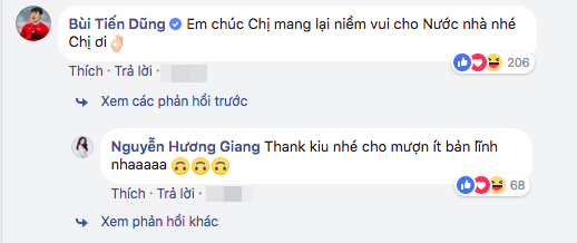 Phản ứng của Hương Giang Idol khi Bùi Tiến Dũng U23 ‘thả thính’ ảnh 1
