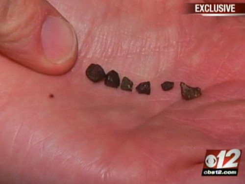 Những mảnh thiên thạch trong vườn nhà ông Wayne