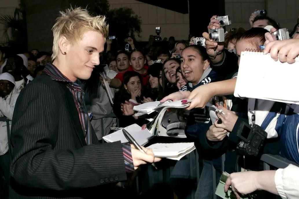 Aaron Carter là ngôi sao nhạc Pop hàng đầu nước Mỹ những năm đầu thập niên 2000. Ảnh: WireImage. Aaron Carter là ngôi sao nhạc Pop hàng đầu nước Mỹ những năm đầu thập niên 2000. Ảnh: WireImage.