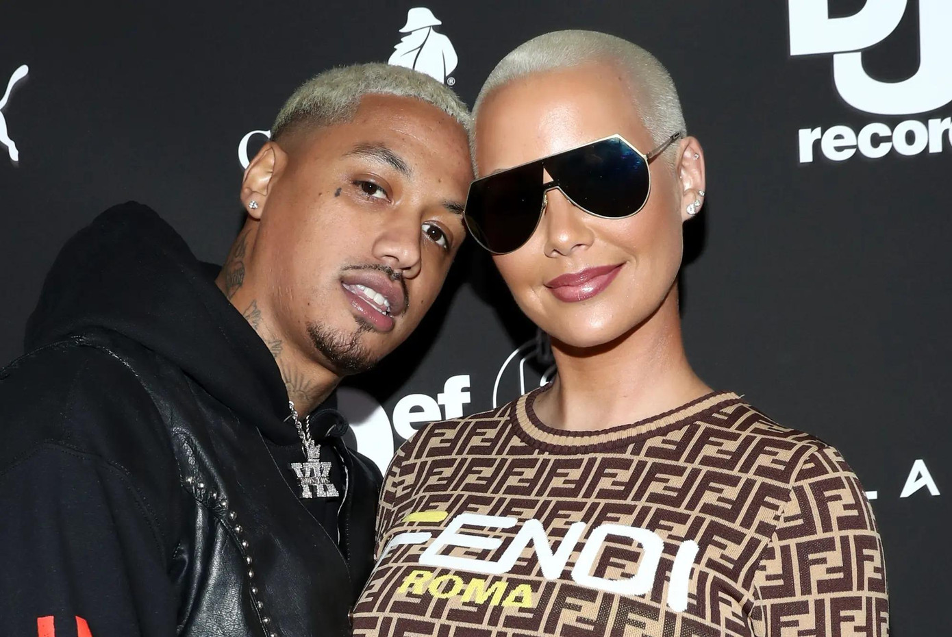 Alexander “AE” Edwards từng hẹn hò với Amber Rose, tình cũ của Kanye West. Ảnh: Page Six.